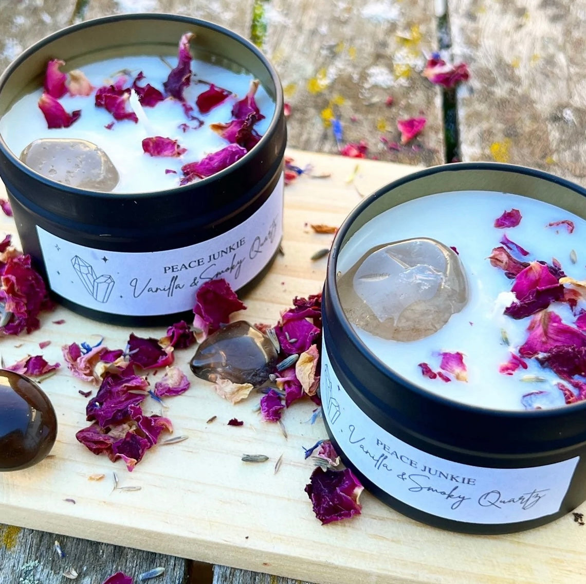 Peace Junkies 4oz Soy Candles