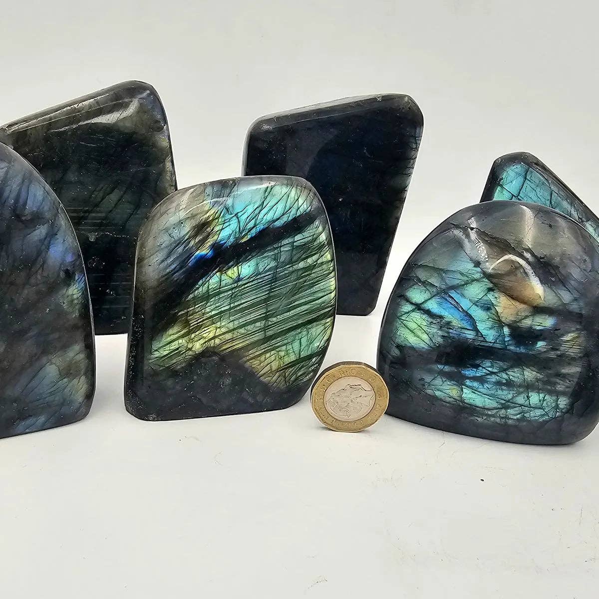 Labradorite Crystal Freeforms - Madagascar