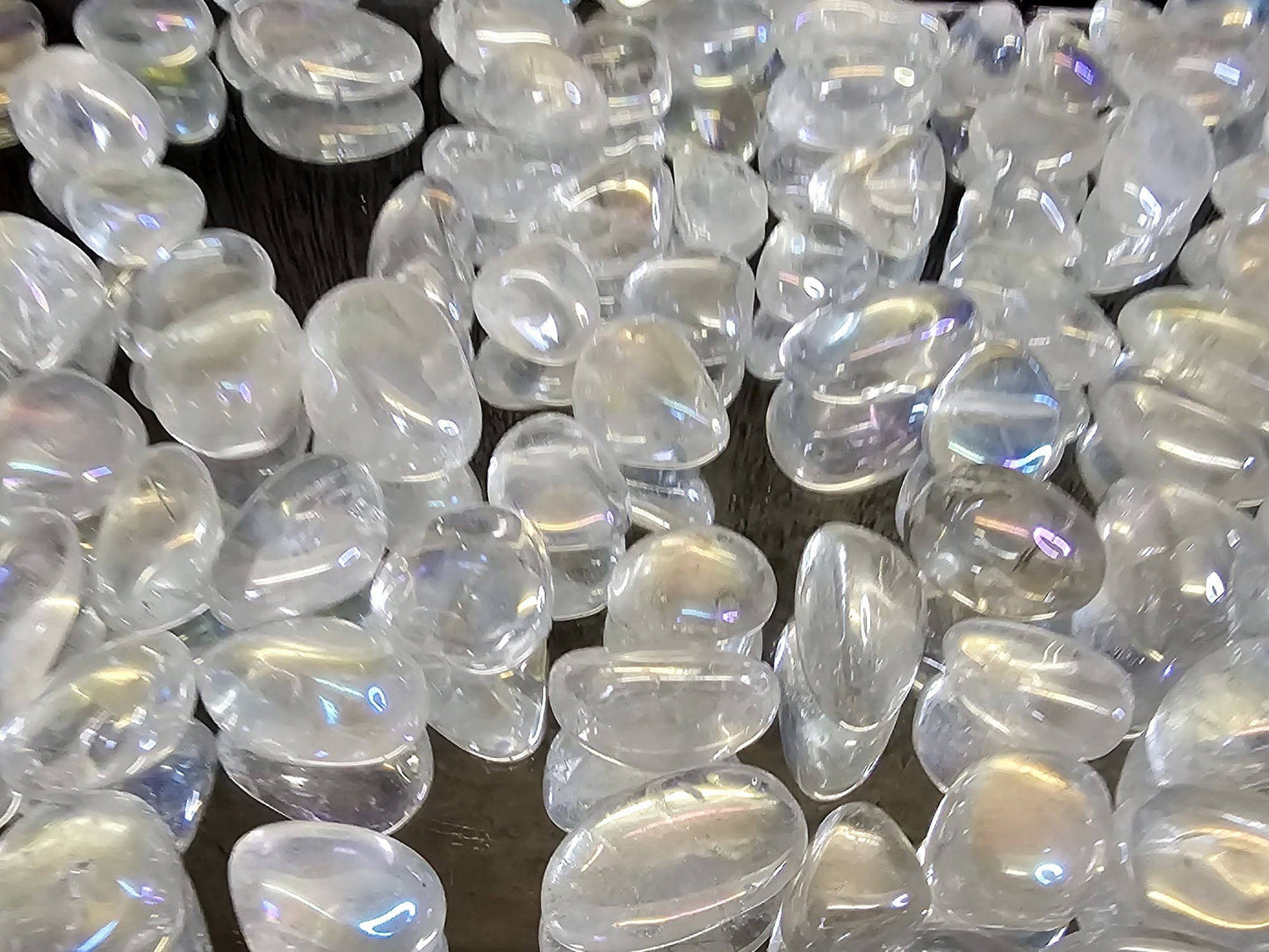 Aura Quartz Tumblestones