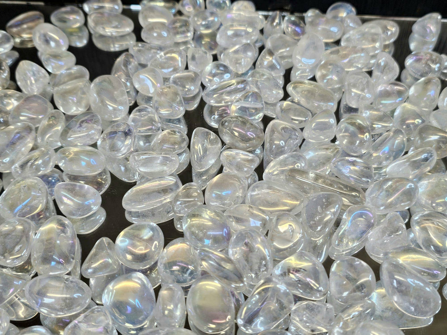 Aura Quartz Tumblestones