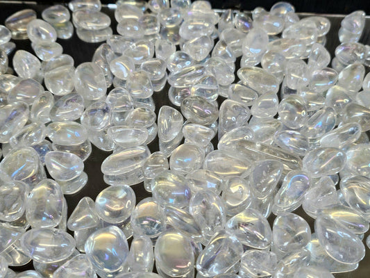 Aura Quartz Tumblestones