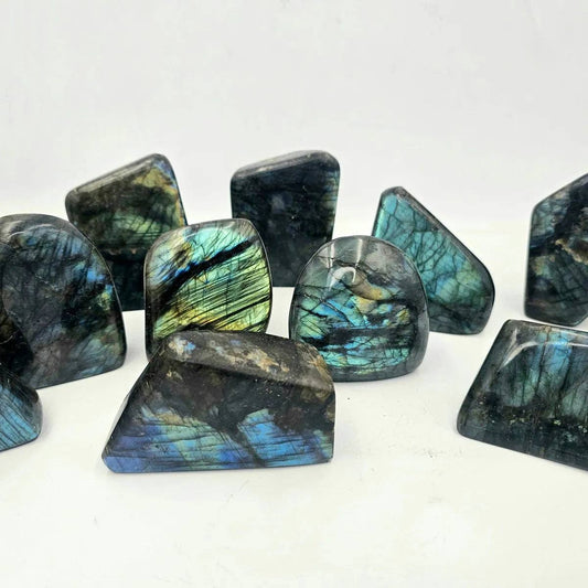 Labradorite Crystal Freeforms - Madagascar