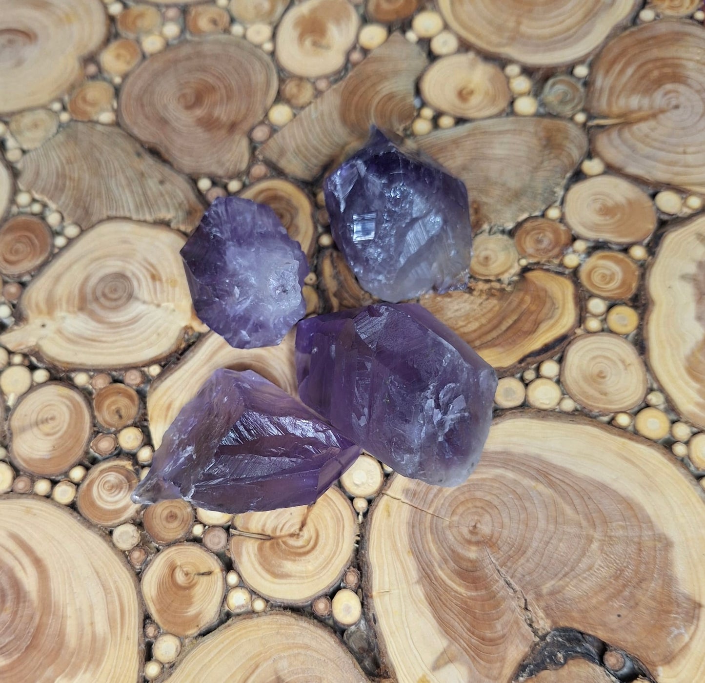 Bi-Colour Raw Amethyst – Brazil