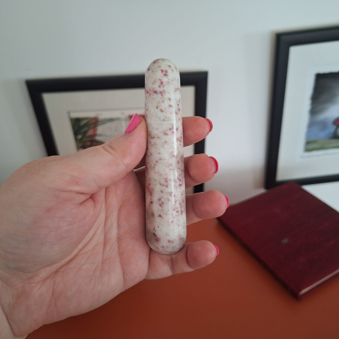 Cinnabarite Wand