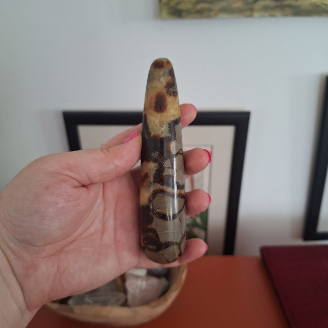 Golden Septaria Wand