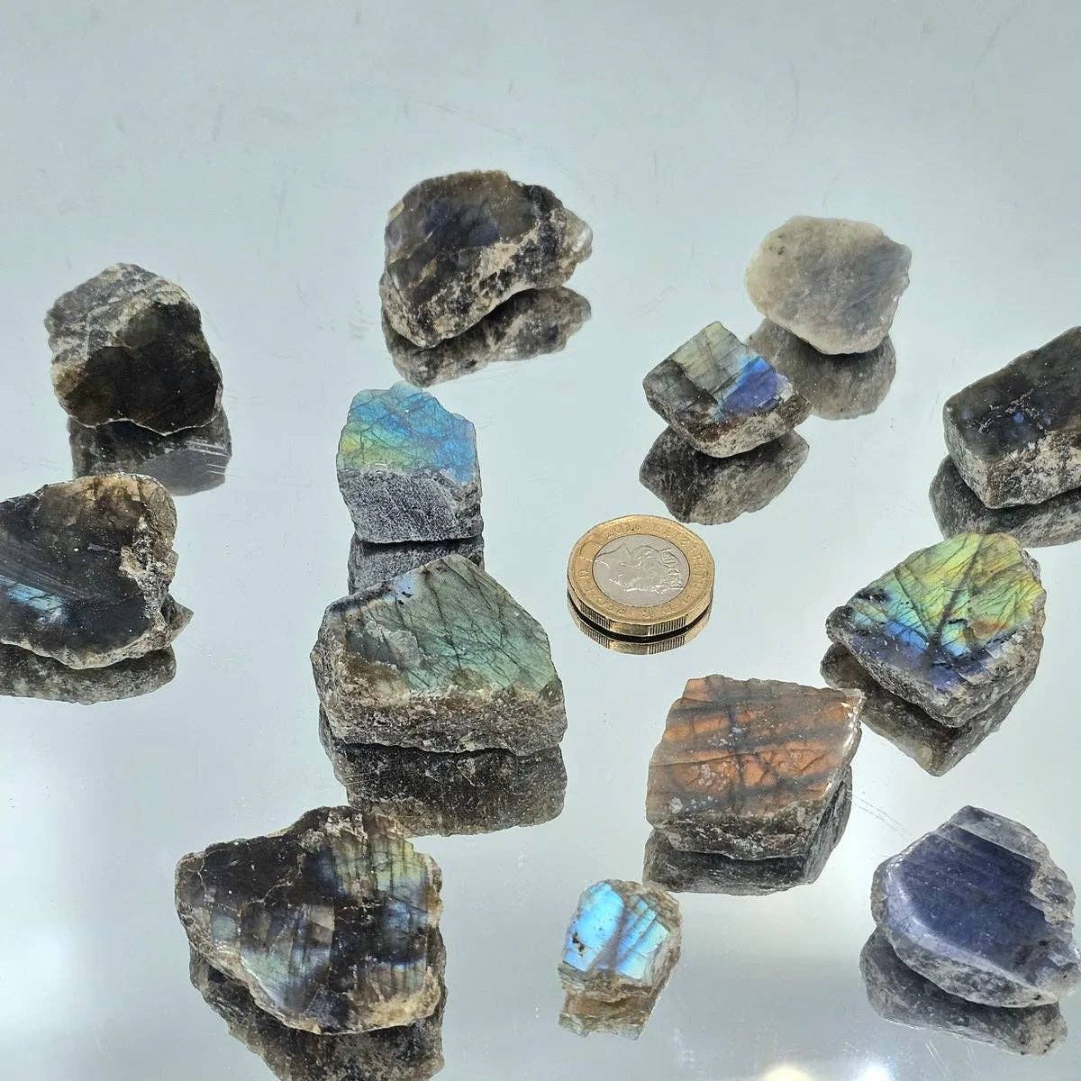 Labradorite Crystal Slices (small) - Madagascar